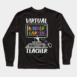 Kinder Carten Teacher Long Sleeve T-Shirt